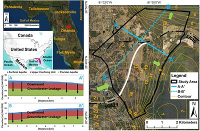 Modeling Downward Groundwater Leakage Rate to Evaluate the Relative Probability of Sinkhole Development at an Under-Construction Expressway and Its Vicinity